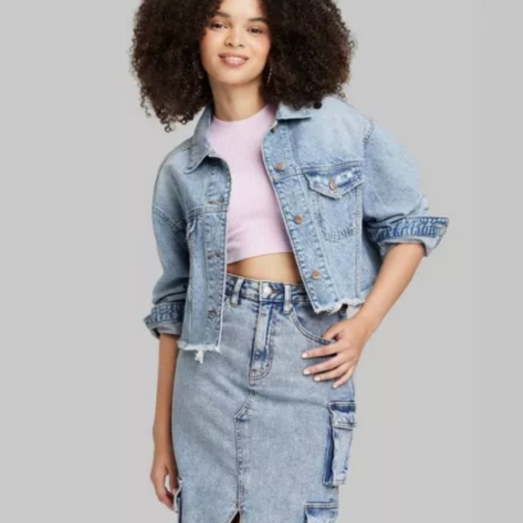 Over sized Jean Jacket - Picture 1 of 5